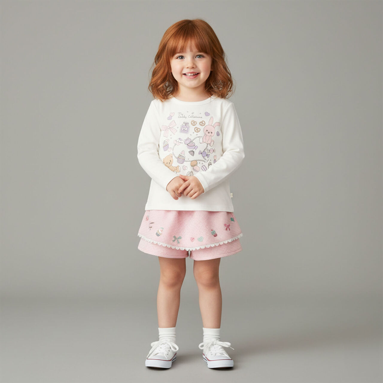 990T Long-Sleeve Character Goods,Emerald green, large image number 10