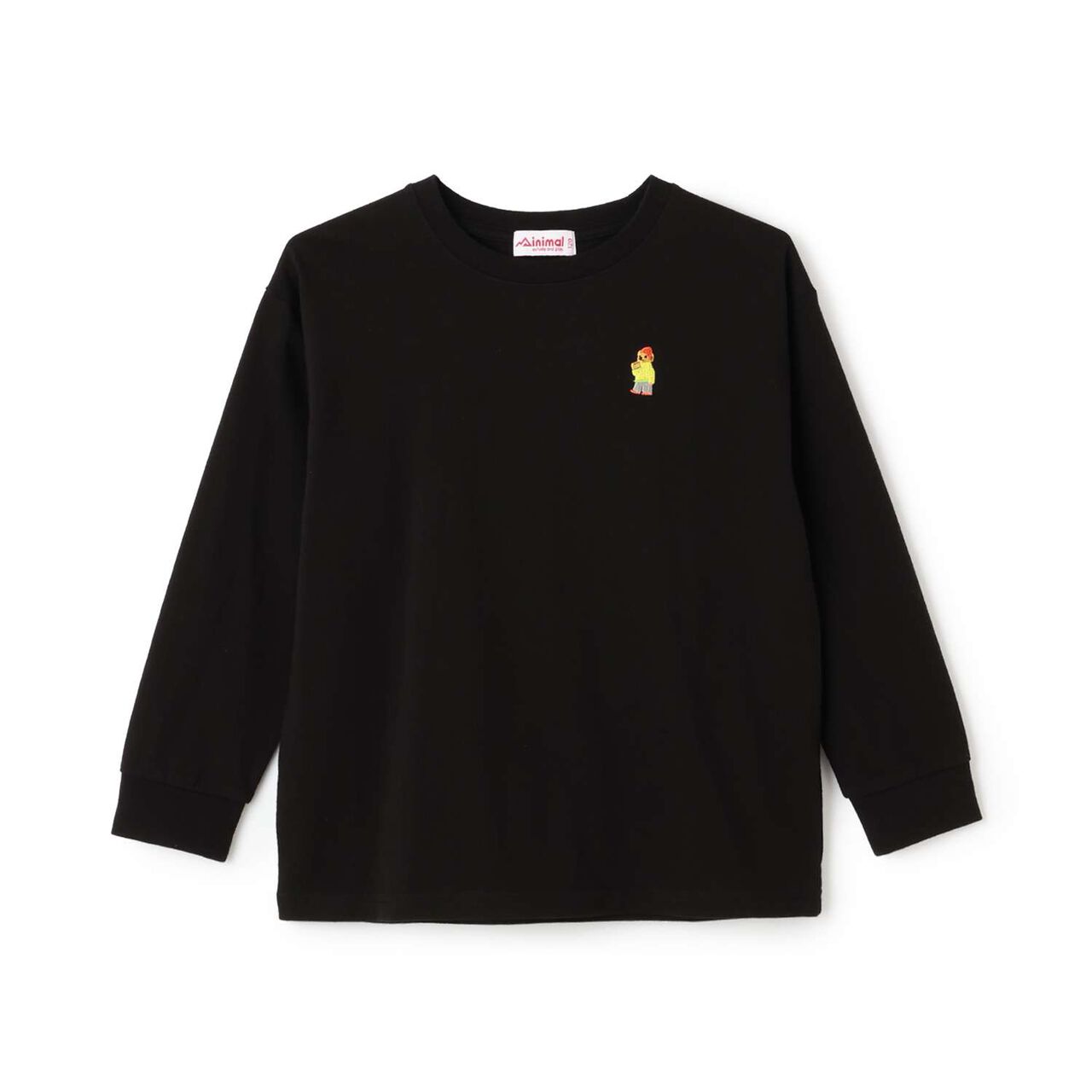 Bear One-Point Long Sleeve T-Shirt,Off white, large image number 10