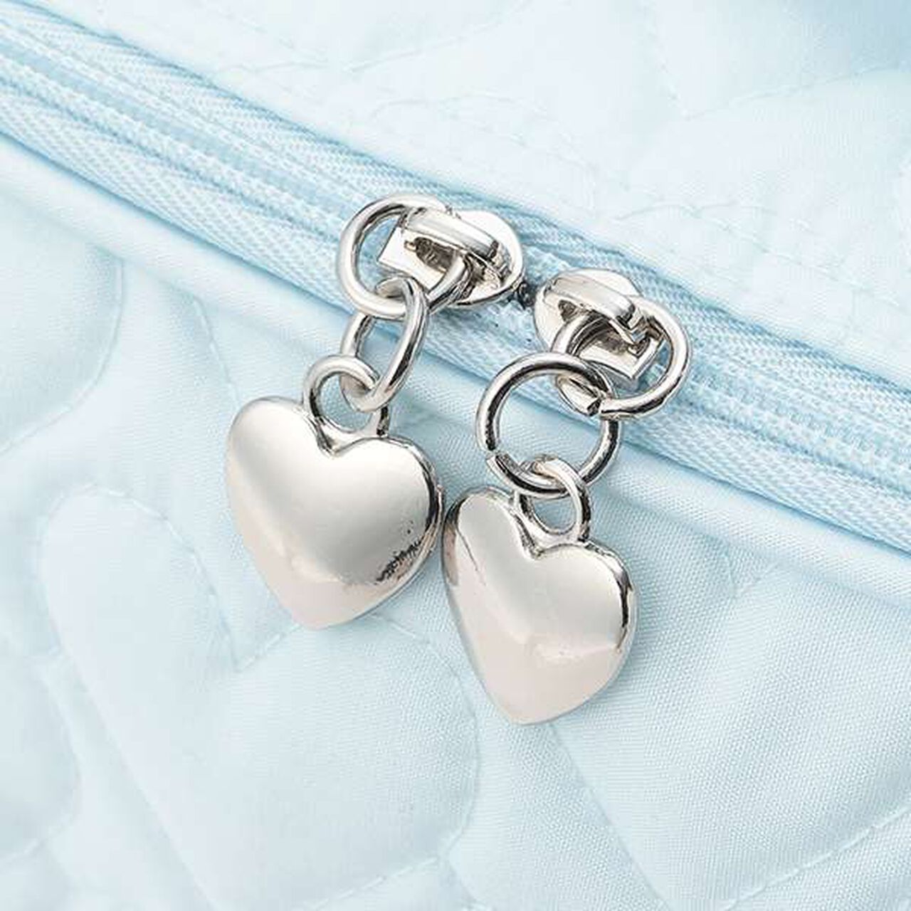 Rabbit Appliqué Diaper Pouch with Shoulder Strap,Light pink, large image number 4