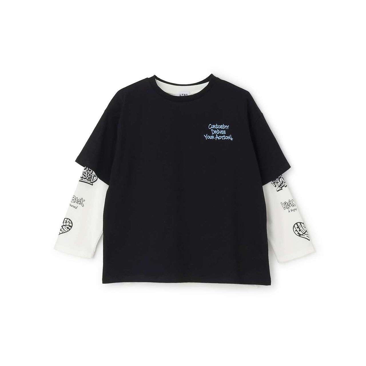 [LTXC/Quick-Dry] Loose T-Shirt Layered Set,Purple, large image number 10