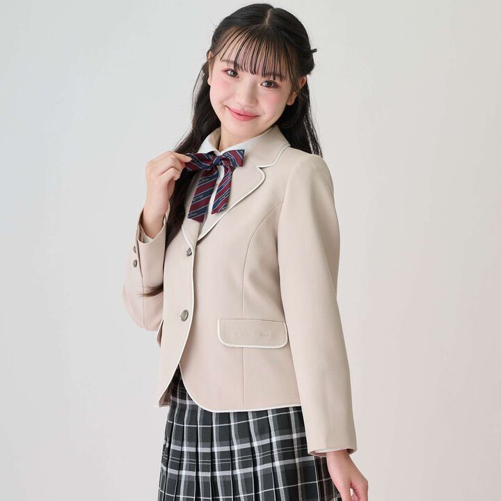 Piping Jacket,Beige, medium image number 12