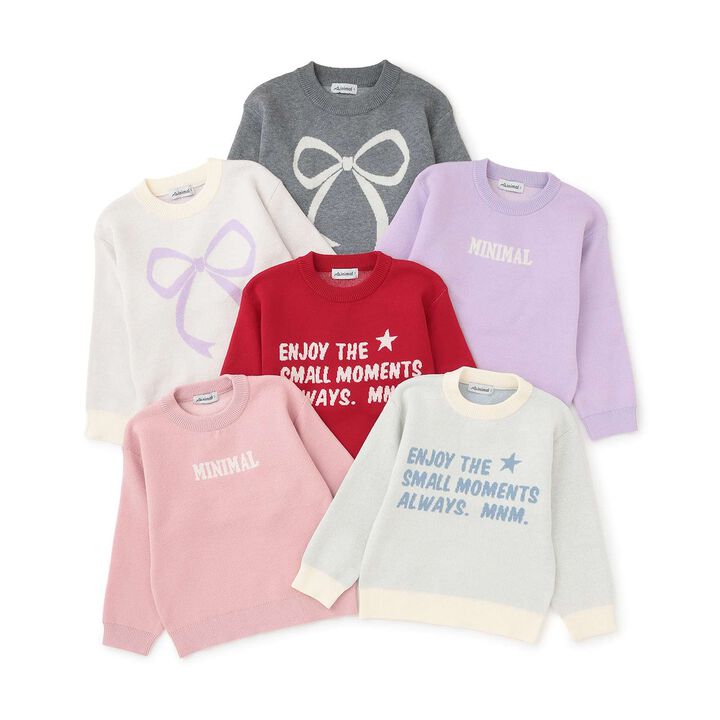 [Machine Washable] Soft Jacquard Knit,Lavender, medium image number 6
