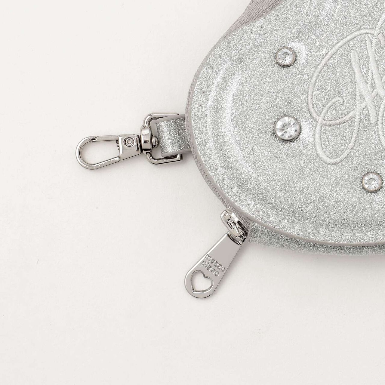 Lame Pleated Skirt with Belt,Sax blue, large image number 12