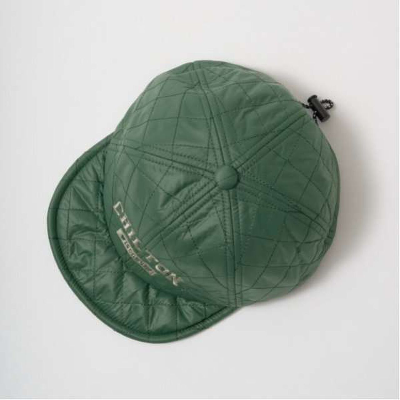 Quilted Embroidered Cap,Blue, large image number 6