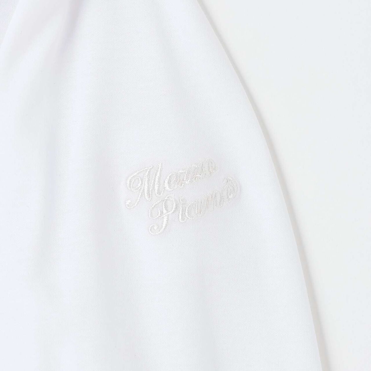 Lace Collar Cut and Sew Blouse,White, large image number 4