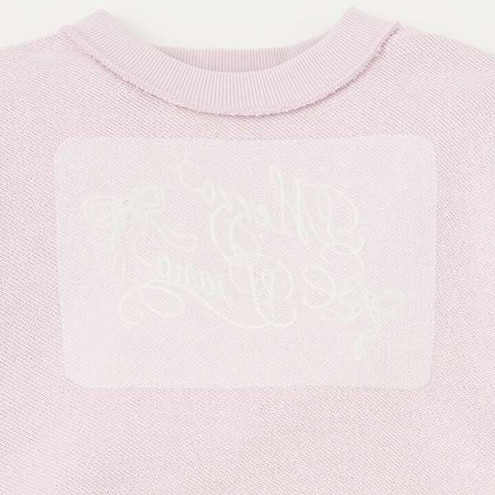 Tulle Frill Sweatshirt,Off white, medium image number 6