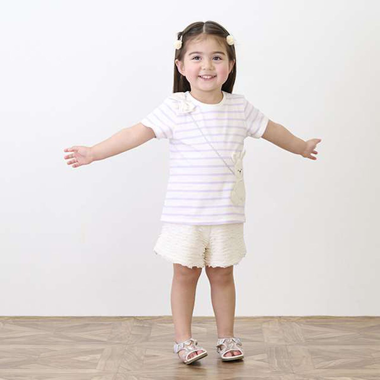 Clear Heart Sandals,Black, large image number 14