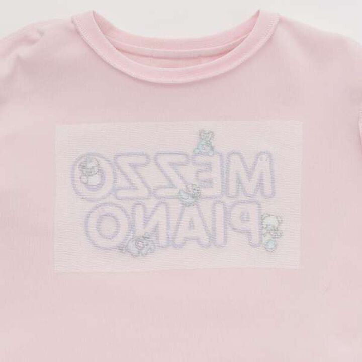 Plush Logo Long-Sleeve T-Shirt,Off white, medium image number 4