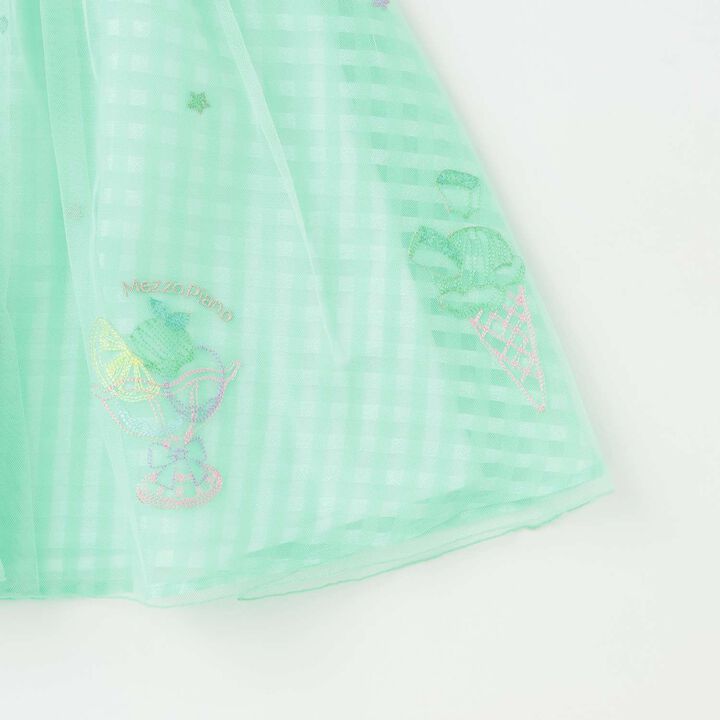[Popular Item Restocked] Sherbet Embroidery Docking Dress [Not Available at Physical Stores],Lime, medium image number 5