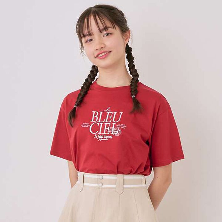 [GOOD PRICE] French Logo T-Shirt,Navy, medium image number 21