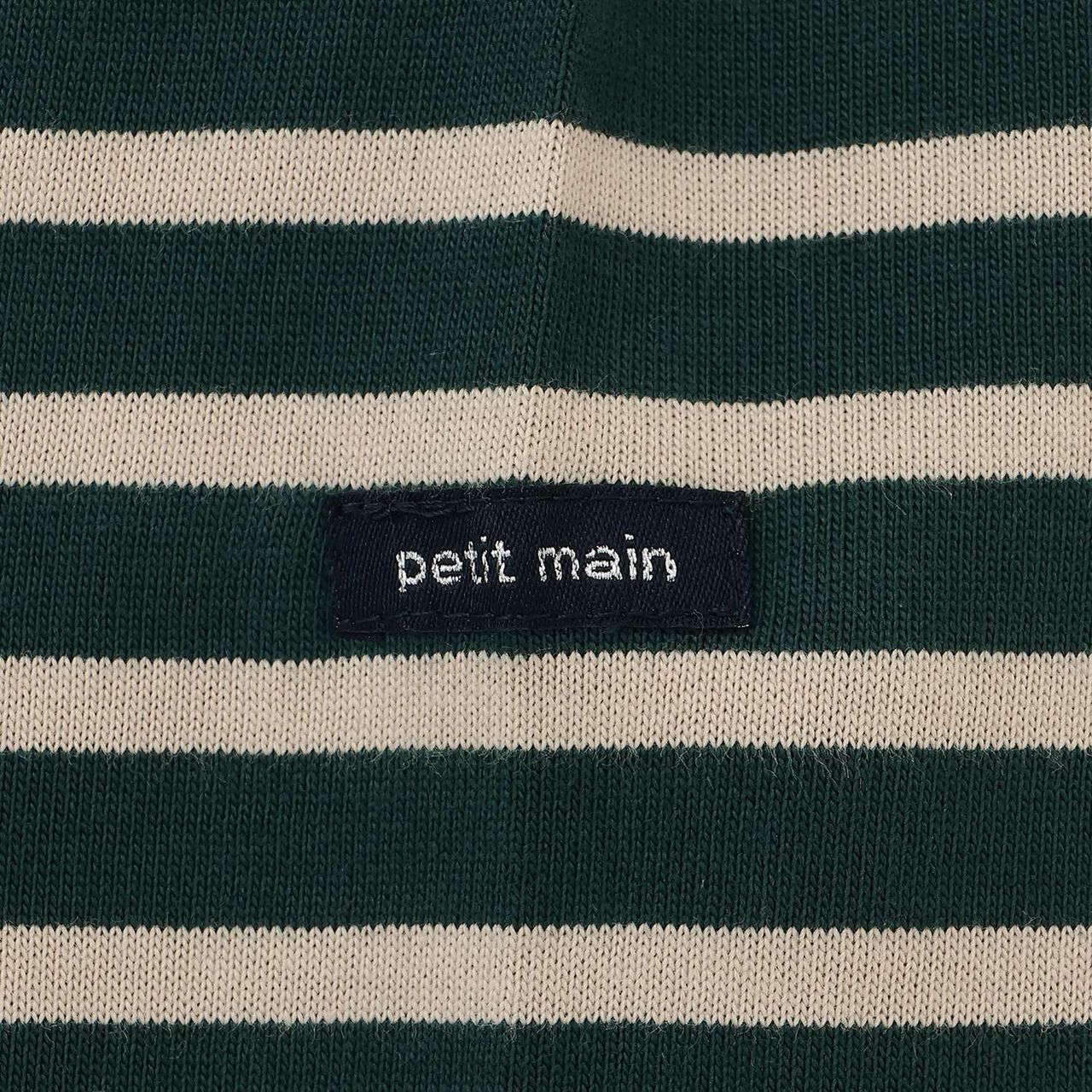 [Anti-Stain Finish] Stripe Pattern Long-Sleeve T-Shirt,Light blue, large image number 7