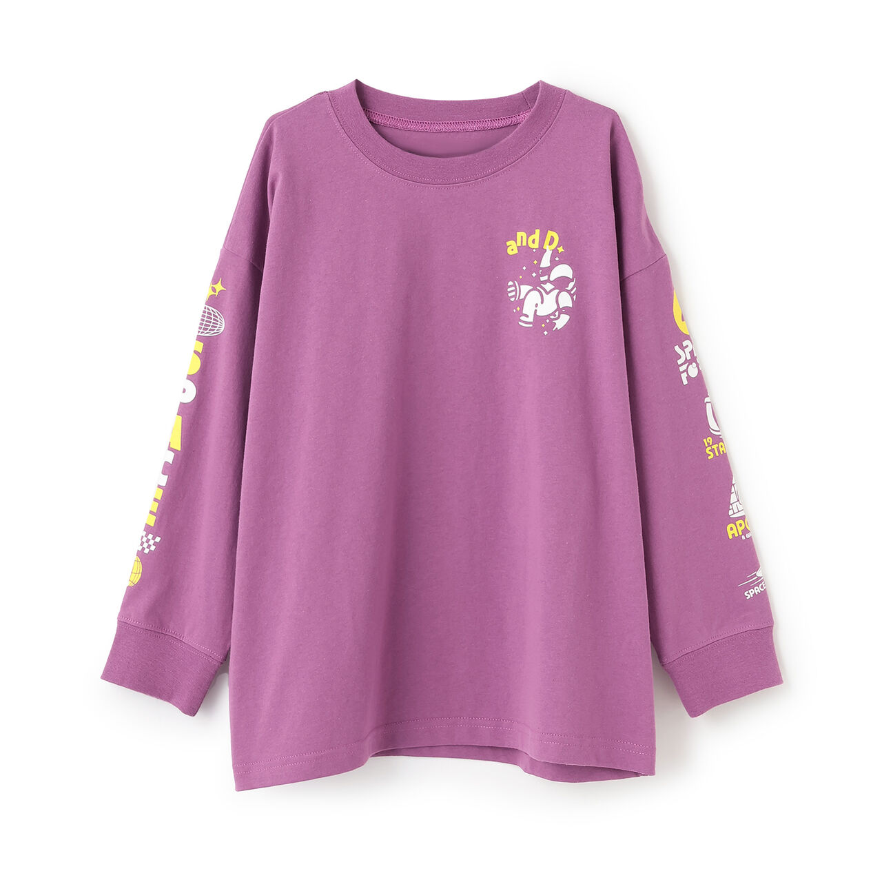 100% Cotton Assorted Sleeve Printed Long Sleeve T-Shirt,Cinnamon, large image number 17