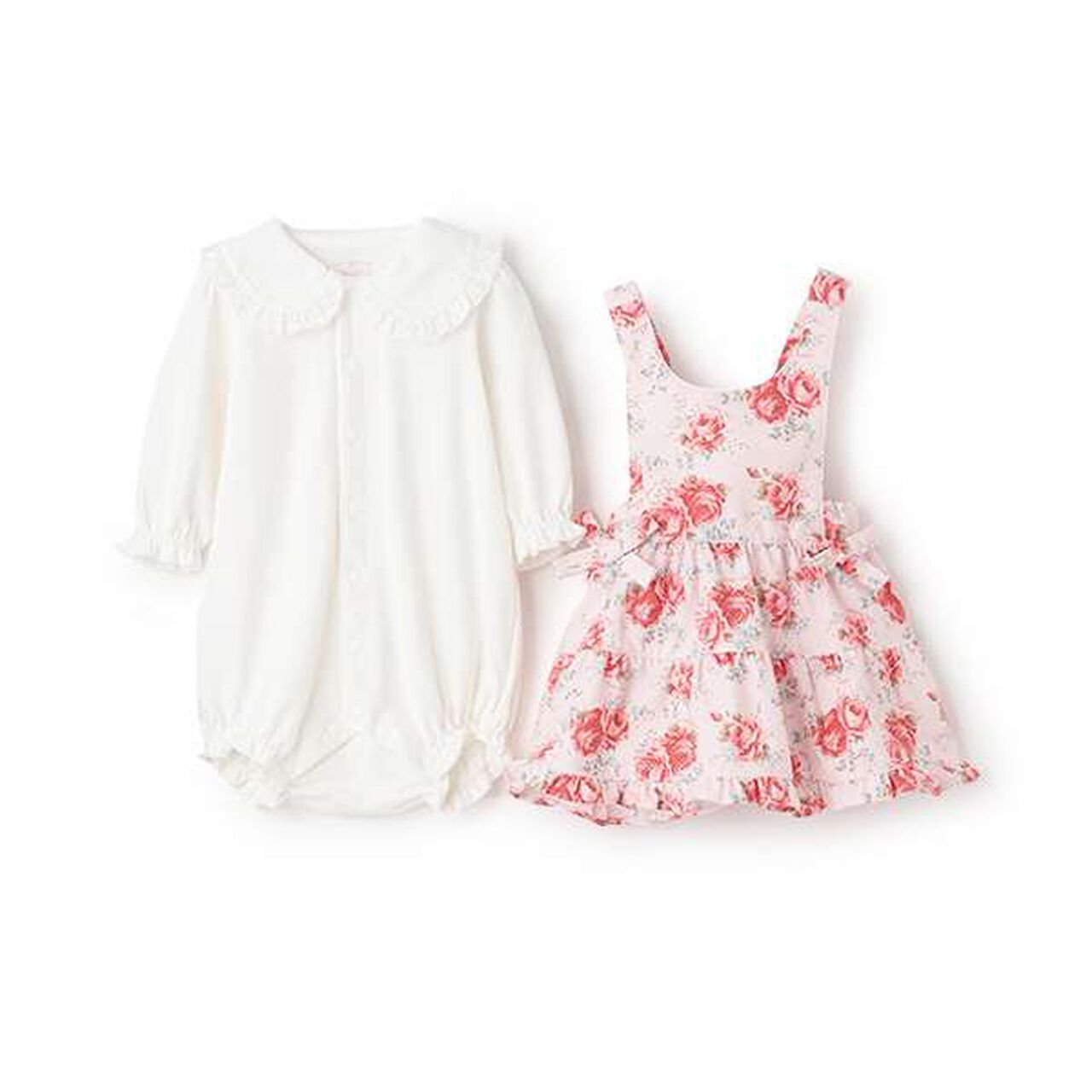[Cath Kidston] Apron Skirt & Romper Set,Off white, large image number 2