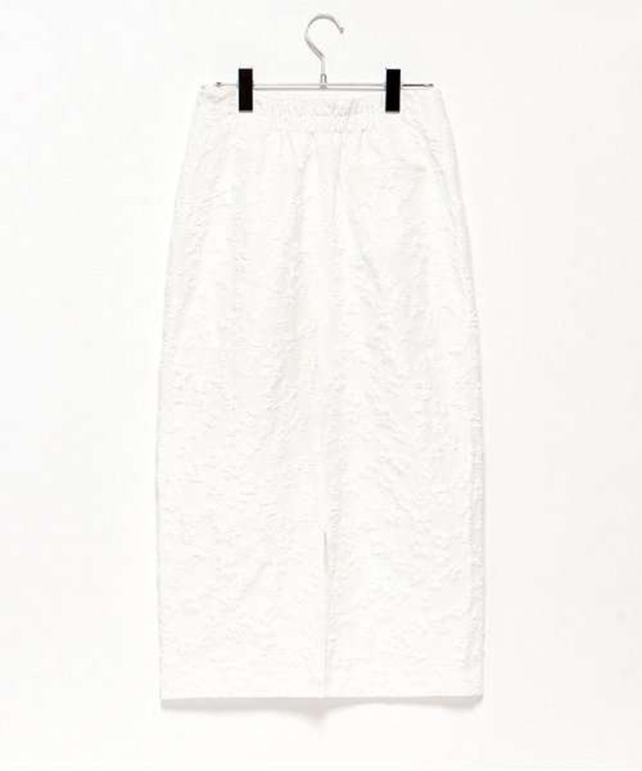 Floral Jacquard Tight Skirt,Off white, large image number 16