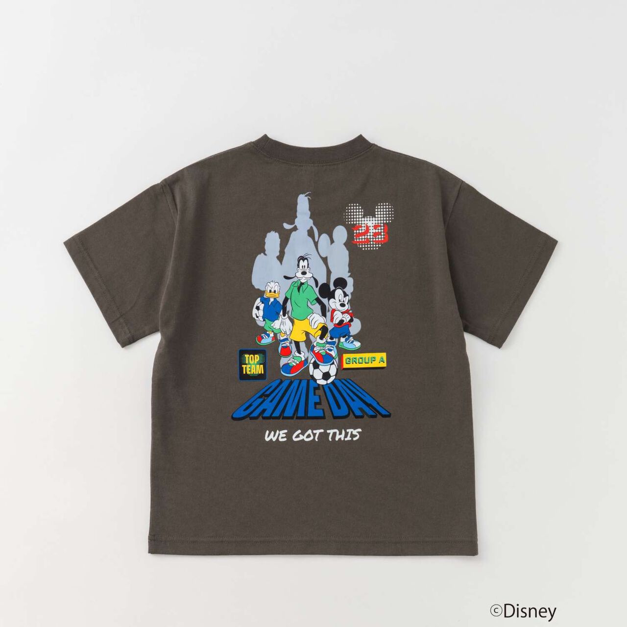 [Parent-Child Matching] [Disney] Soccer Short-Sleeve T-Shirt,White, large image number 24