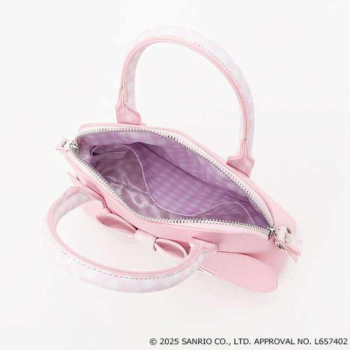 [My Melody & Cinnamoroll] Boston Bag,White, medium image number 10