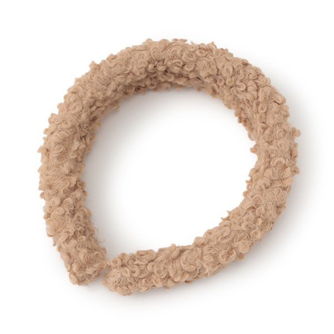 Faux Fur Headband,Mocha tea, large image number 10