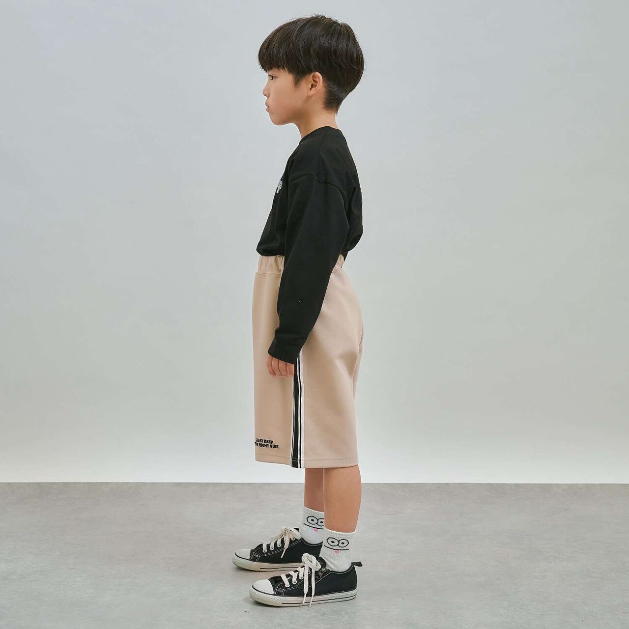 [Set Up Compatible School] Side Line Half Pants,Greige, large image number 12
