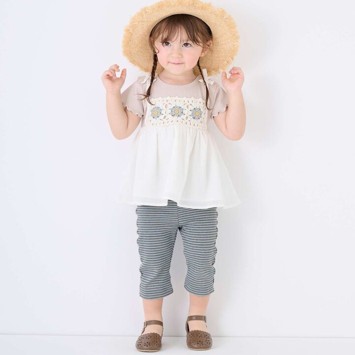 [Cool Touch] 7/10 Length Merrowed Flare Pants,, medium