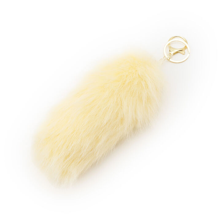 [LTXC] Assorted Mini Fur Tail Charm,Multi color, medium image number 1