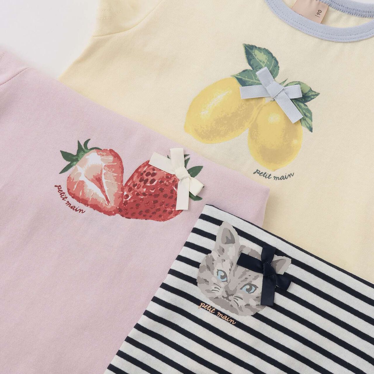 Affordable Girls Short Sleeve T-Shirt,Off white, large image number 16