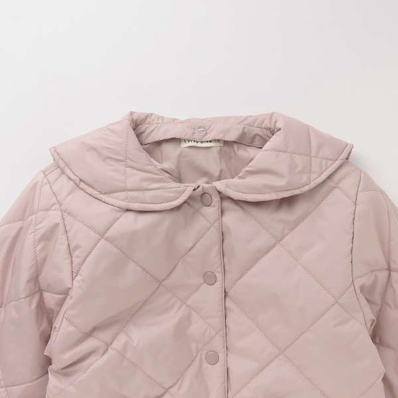 Quilted Bomber Jacket with Removable Sailor Collar,Charcoal gray, large image number 7