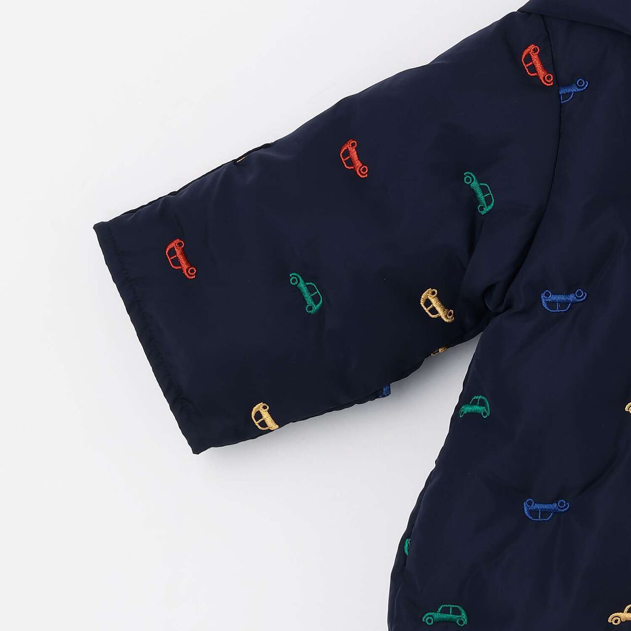 Assorted Embroidered Padded Jumpsuit,Ivory, large image number 6