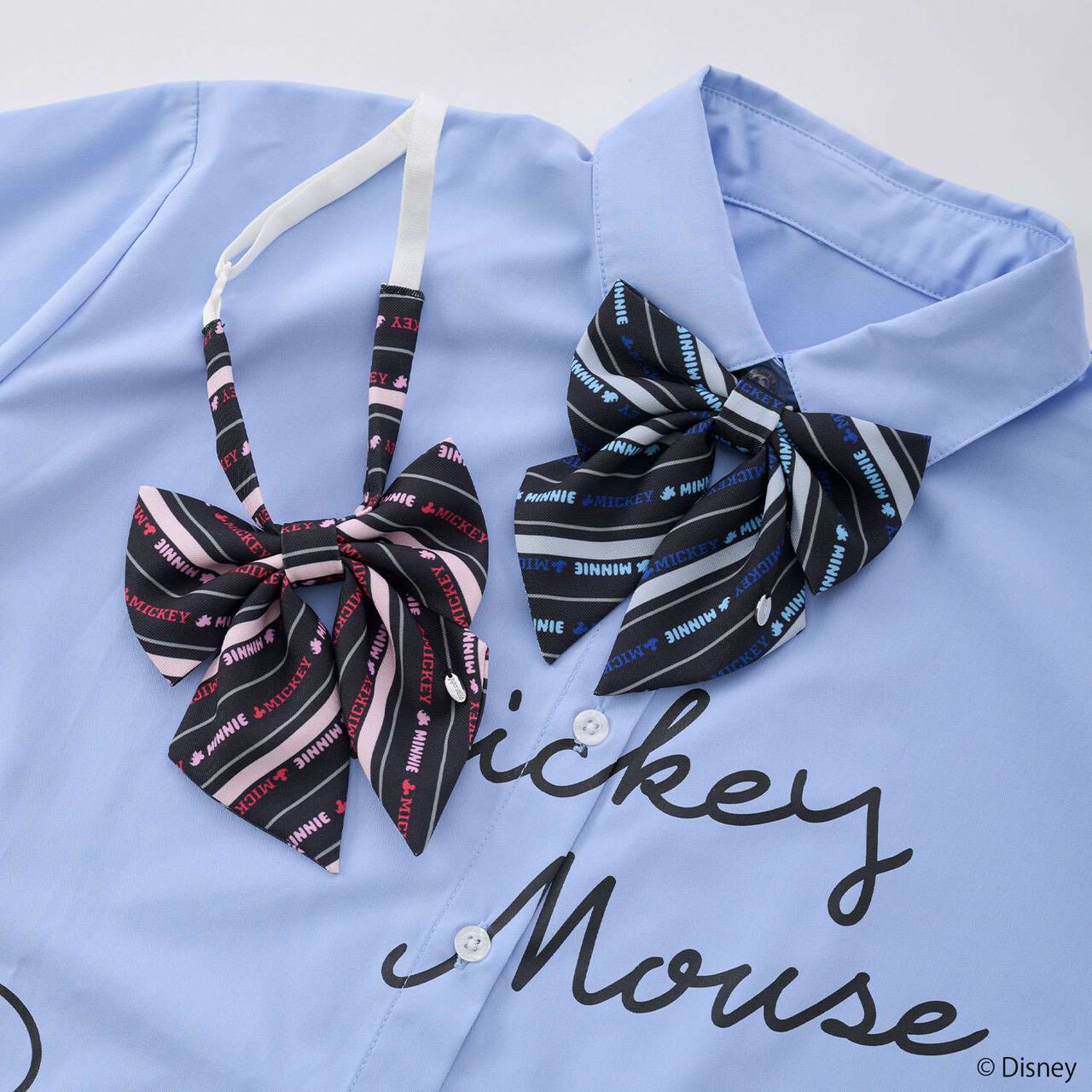 [Disney] Ribbon Tie,Blue, large image number 6