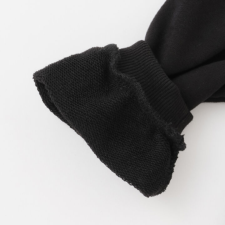 Heart Embroidery Color Block One-Piece Dress,Black, medium image number 11