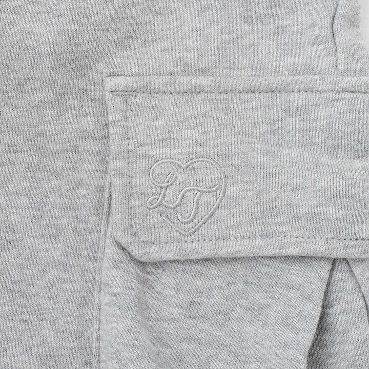 [LTXC - 100% Cotton] Cargo Curve Sweatpants,Top gray, medium image number 12