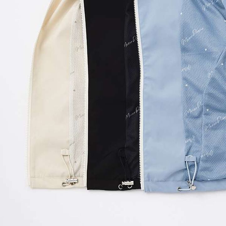 Water-Repellent Color Block Track Jacket,Black, medium image number 25