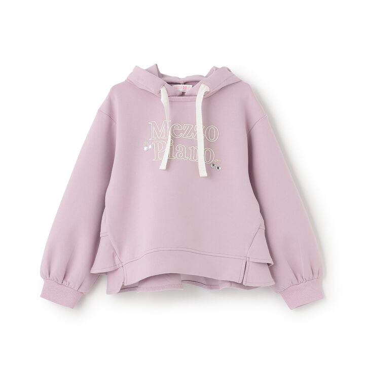 [Restock] Mezzo Piano Logo Embroidery Peplum Parka,Lilac, medium image number 0