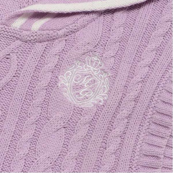 Sailor Knit Vest & Long-Sleeve T-Shirt Set,Off white, medium image number 5
