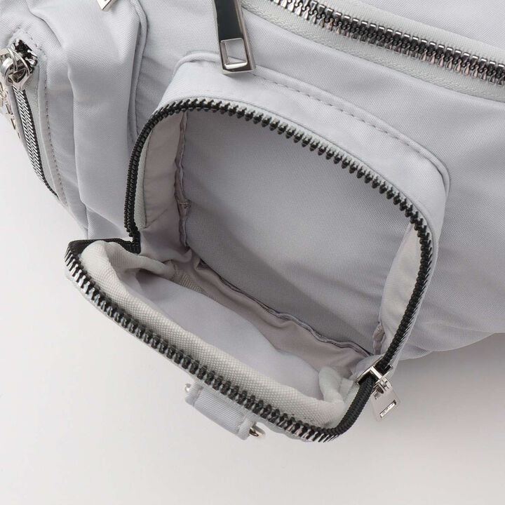 [LTXC] Nylon Waist Bag,Black, medium image number 9