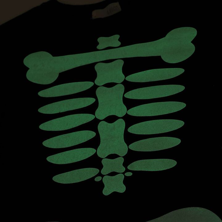 [Halloween] Phosphorescent Muteki Jersey Bone & Mummy Assortment Outfit Set,Ivory, medium image number 24