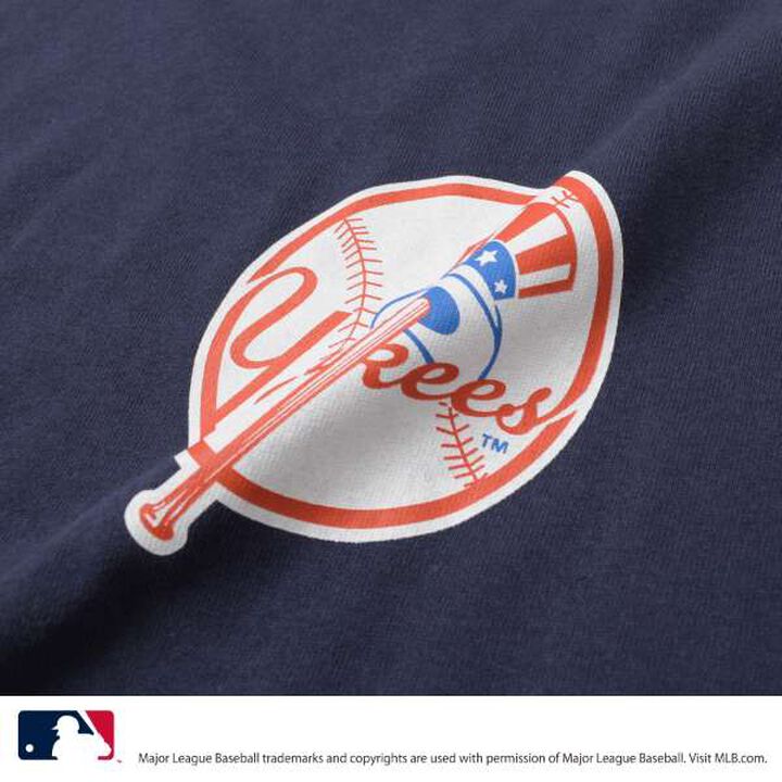 [MLB] Team Logo Print Short Sleeve T-Shirt,Milky white, medium image number 5