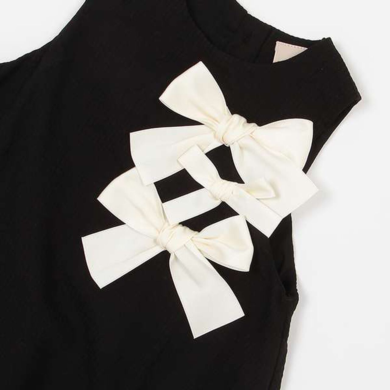 [Link] Ribbon Balloon Dress (Kids),Pearl white, large image number 5