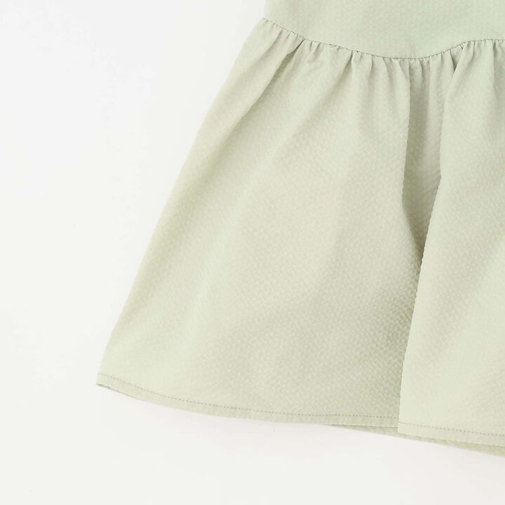 [Outfit Set] Wavy Peplum Blouse & Balloon Pants Set,Navy, medium image number 11