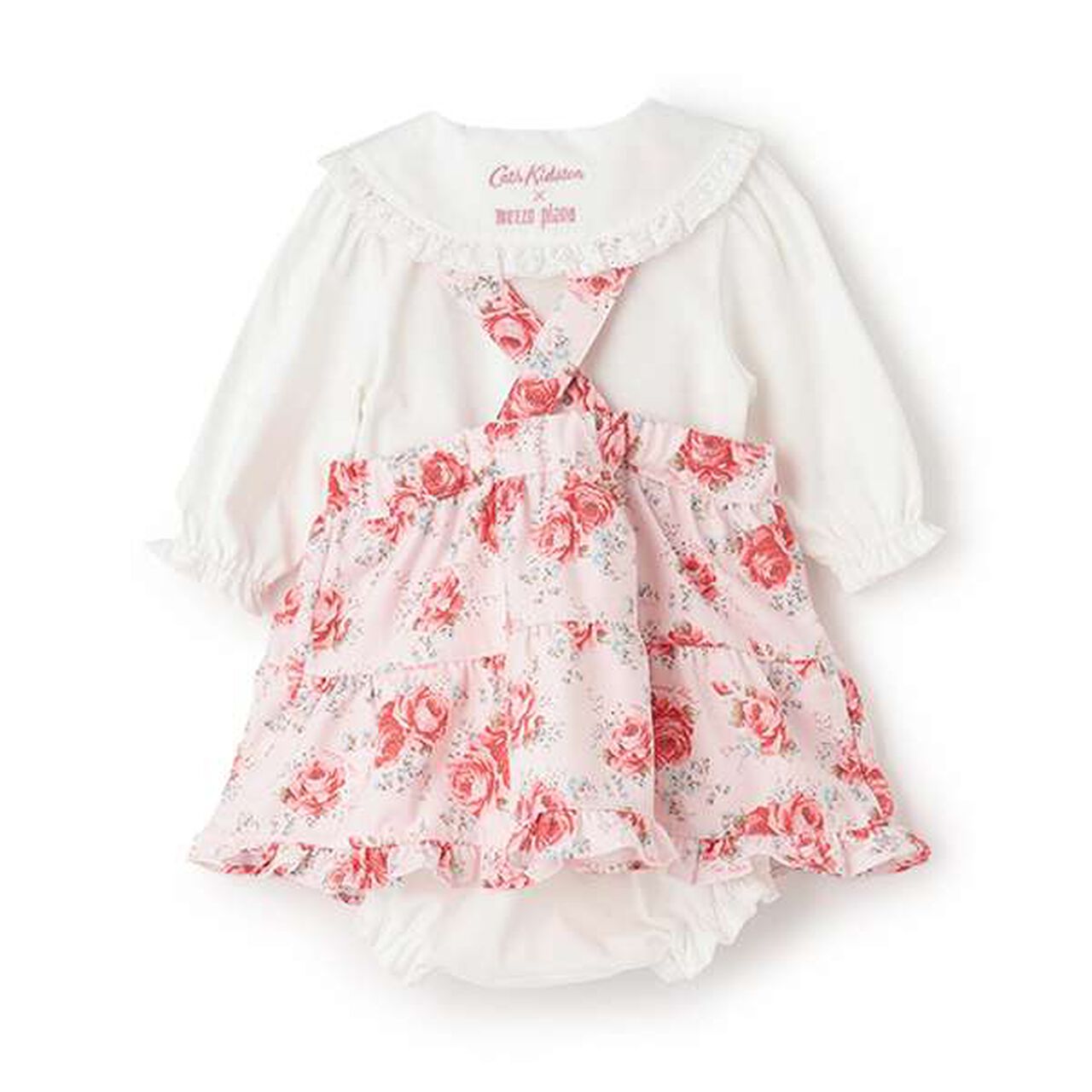 [Cath Kidston] Apron Skirt & Romper Set,Off white, large image number 1