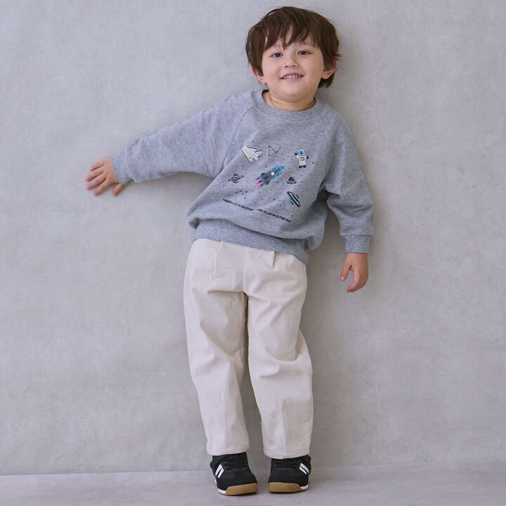 Affordable Boys Sweatshirt,Cream, medium image number 1