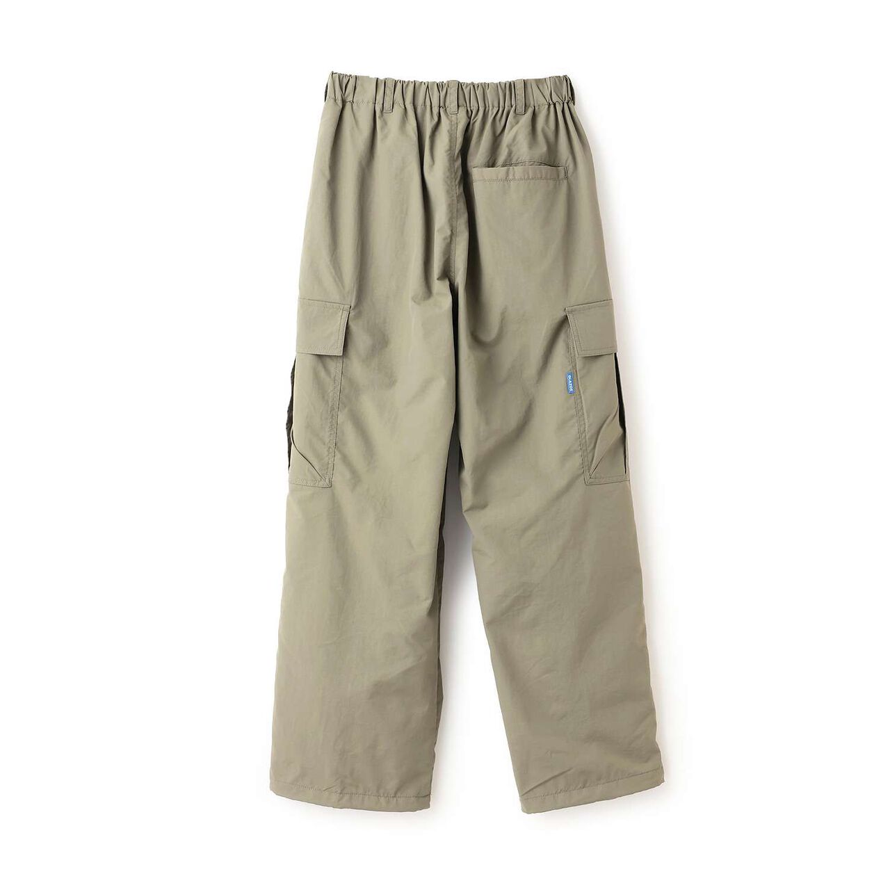 Nylon Brushed Lined Cargo Pants,Khaki, large image number 1