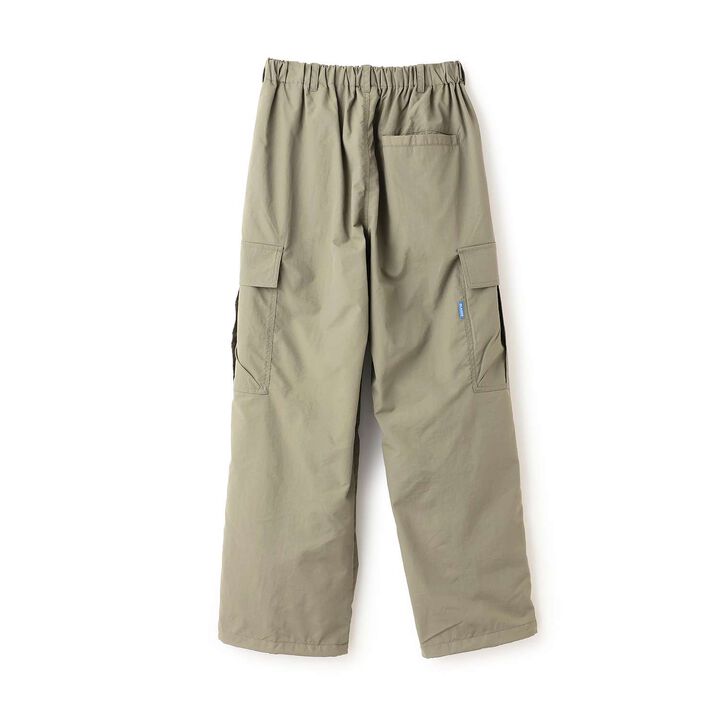 Nylon Brushed Lined Cargo Pants,Khaki, medium image number 1