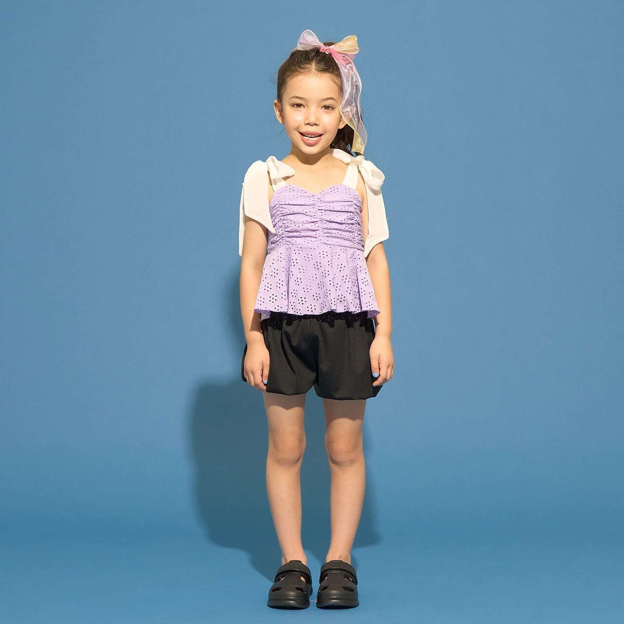 [SWIM] [UV Protection] Lace Top & Balloon Pants Separate Swimsuit,Off white, large image number 15