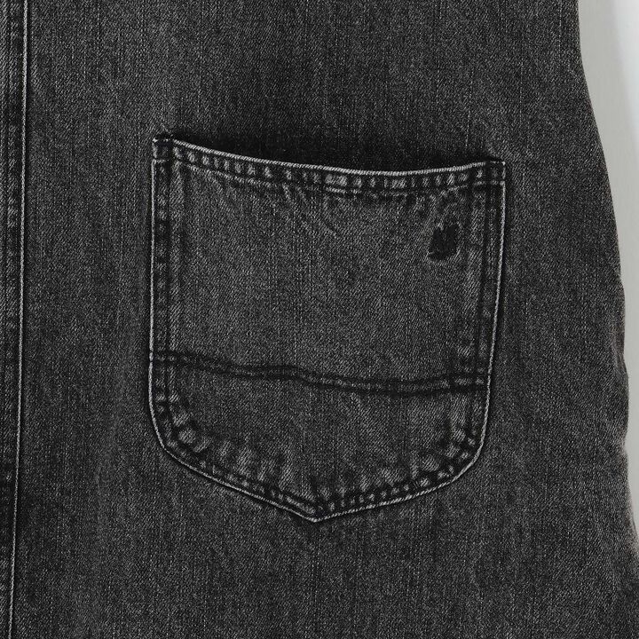 [AMI] High-Waist Jumper Skirt,Black, medium image number 16