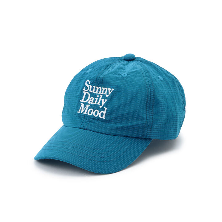 [D Select] Nylon Embroidered Cap,Blue, medium image number 9