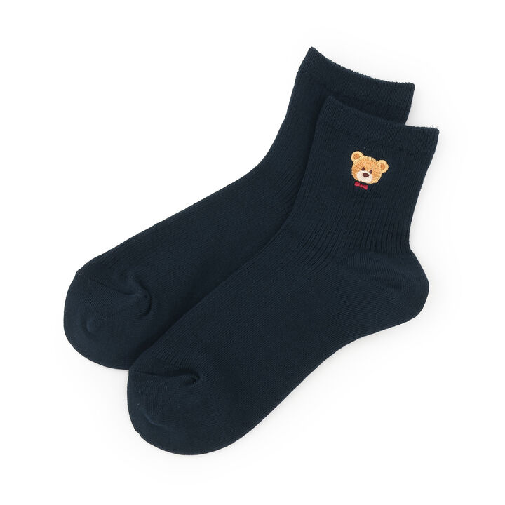 [Durable Toe] [Antibacterial Deodorant] School Socks,, medium