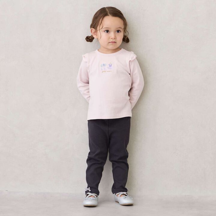 [Affordable] Girls Long-Sleeve T-Shirt,Deep blue, medium image number 10