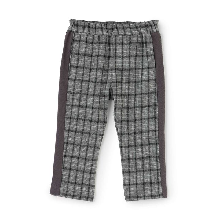 Jacquard Checkered Tapered Pants,, medium