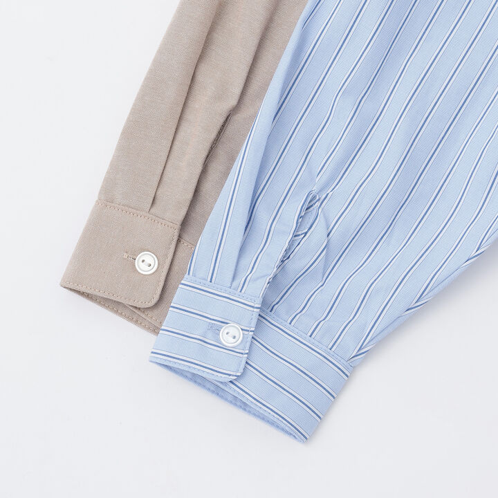 Band Collar Shirt [Kids] [Boys],Off white, medium image number 3