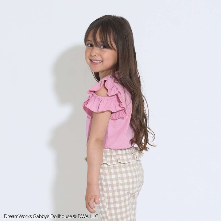 [Gabby's Dollhouse Soft Cotton] Design Sleeve Printed T-Shirt,Top gray, medium image number 10